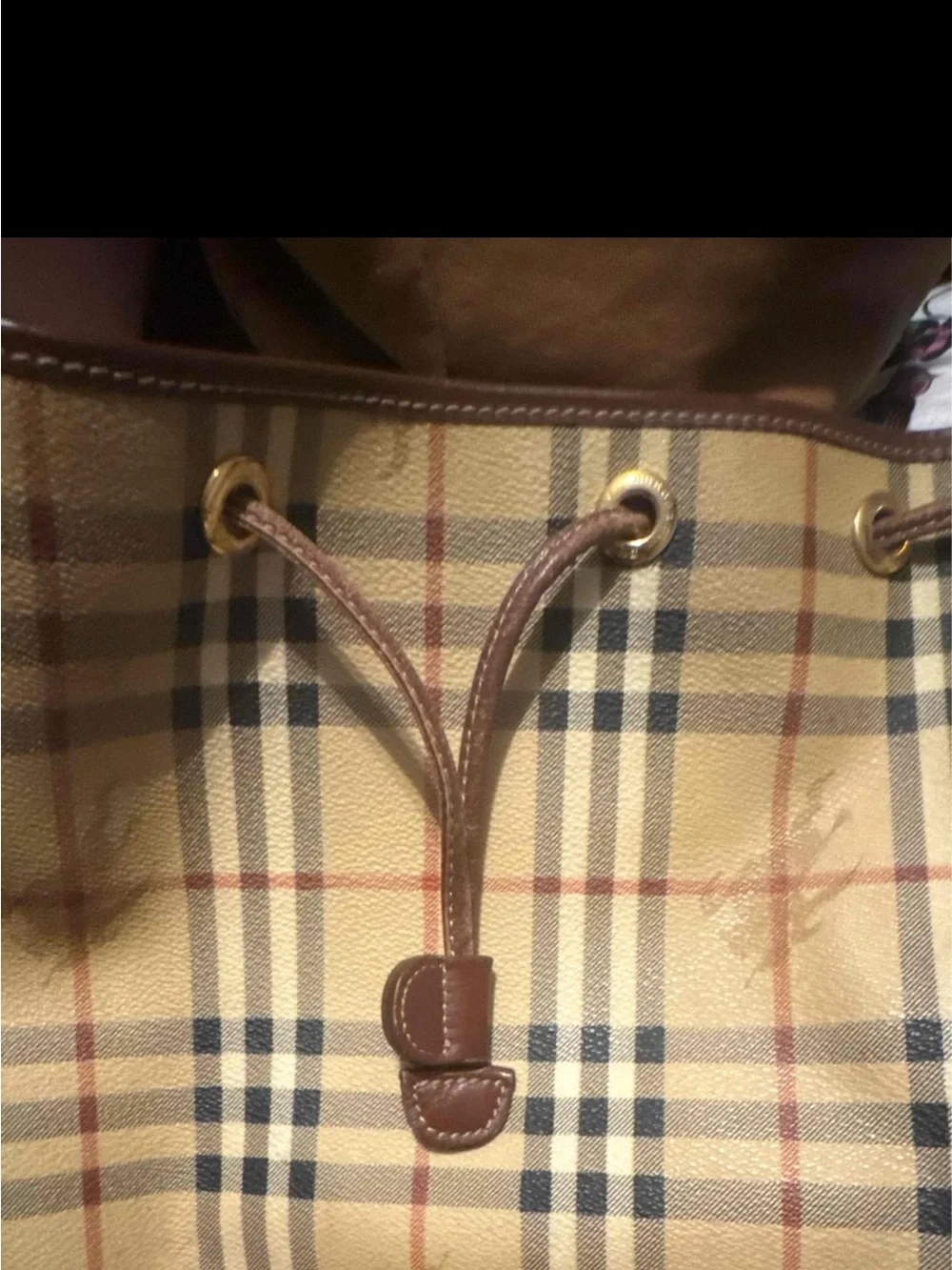 Burberry haymarket Lornel bag